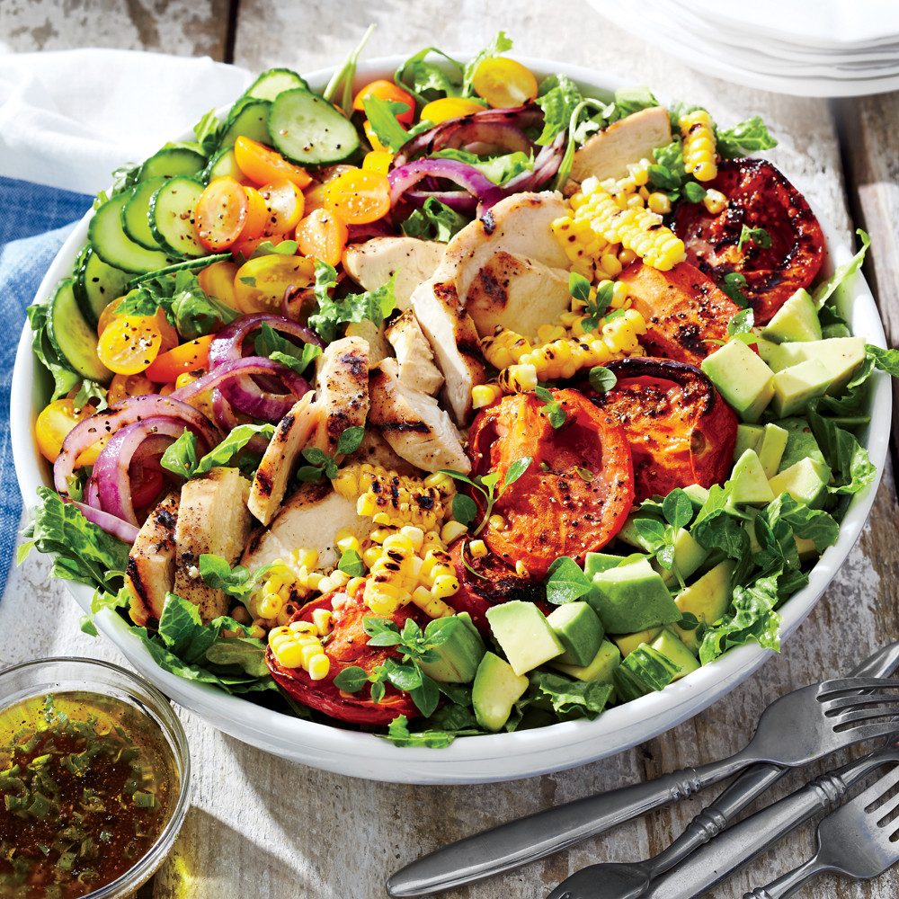 Summer Chicken Salad Beautiful Grilled Chicken and Ve Able Summer Salad Recipe
