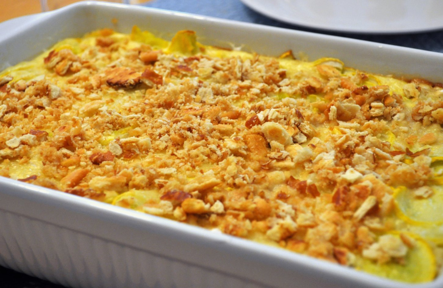 Summer Squash Casserole
 Our 4 Sons Plus 1 Super Cute Girly Girl Low Fat Low Cal
