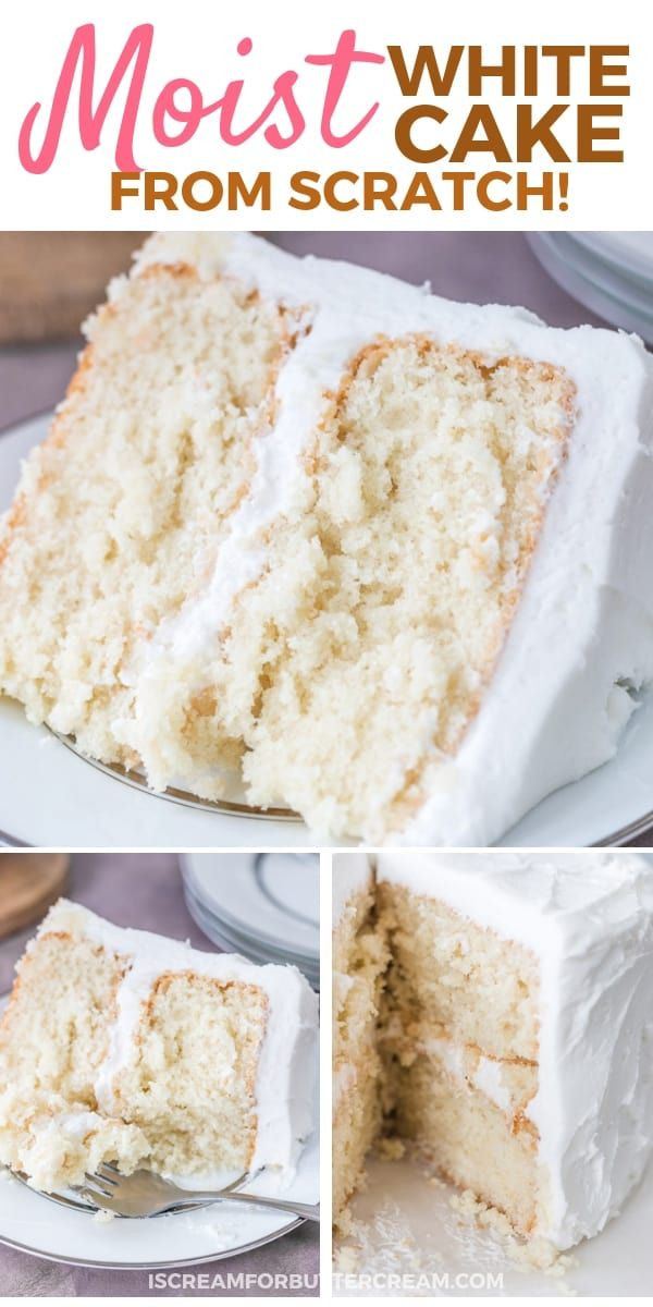 Super Moist Vanilla Cake Recipe
 Pin on Recipes