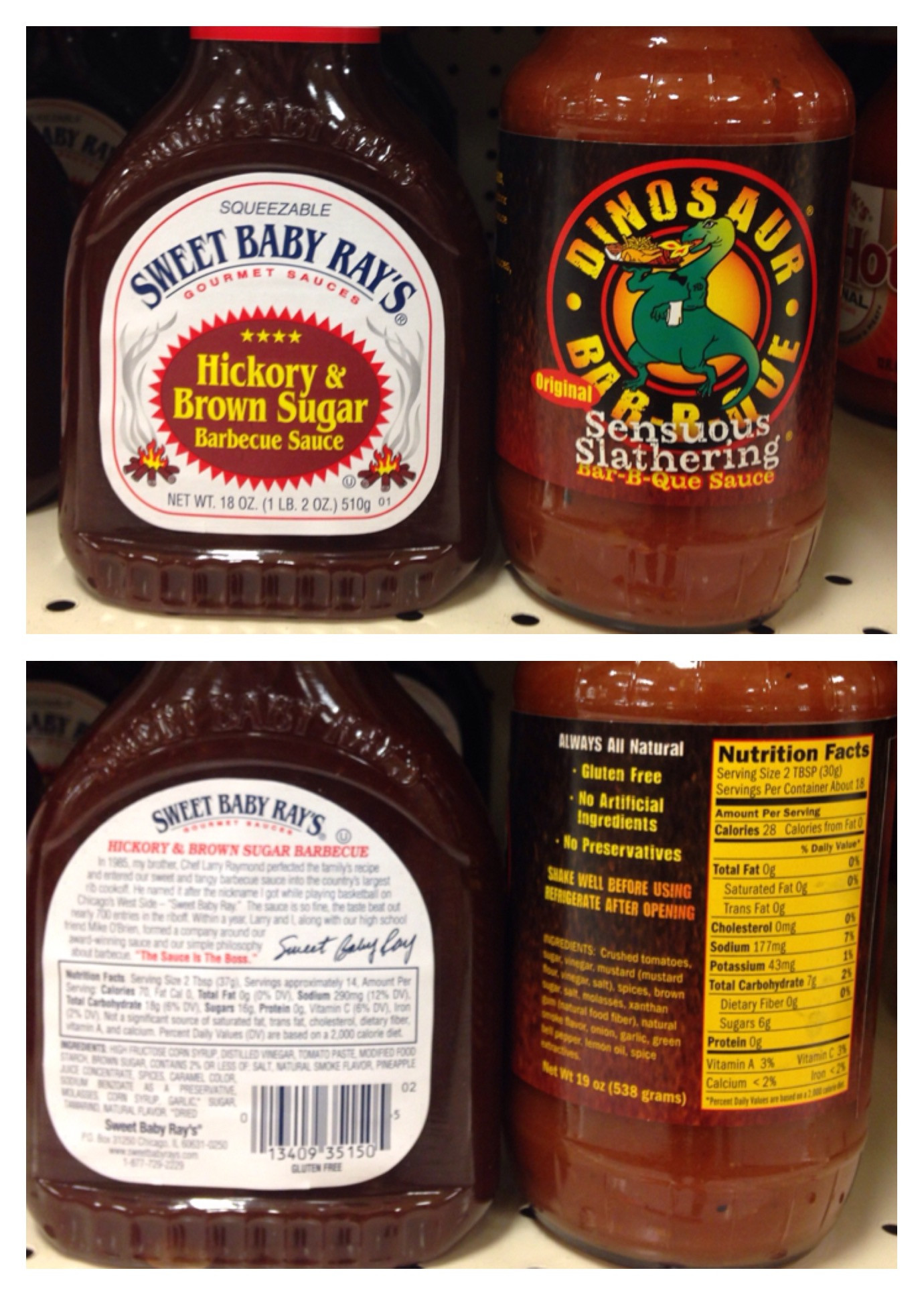 Sweet Baby Ray'S Bbq Sauce Calories
 FoodLabelFriday BBQ Sauce Eat Well with GinaEat Well