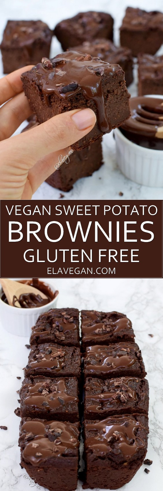 Sweet Potato Brownies Gluten Free
 Vegan sweet potato brownies