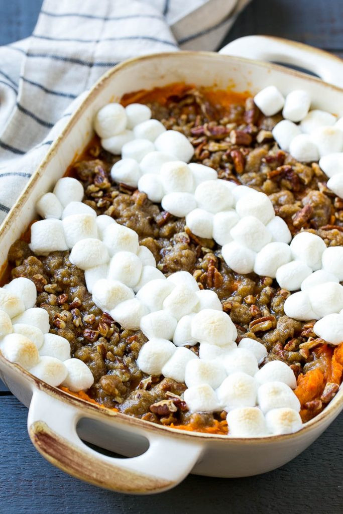 Sweet Potato Casserole with Marshmallow Elegant Sweet Potato Casserole with Marshmallows Dinner at the Zoo
