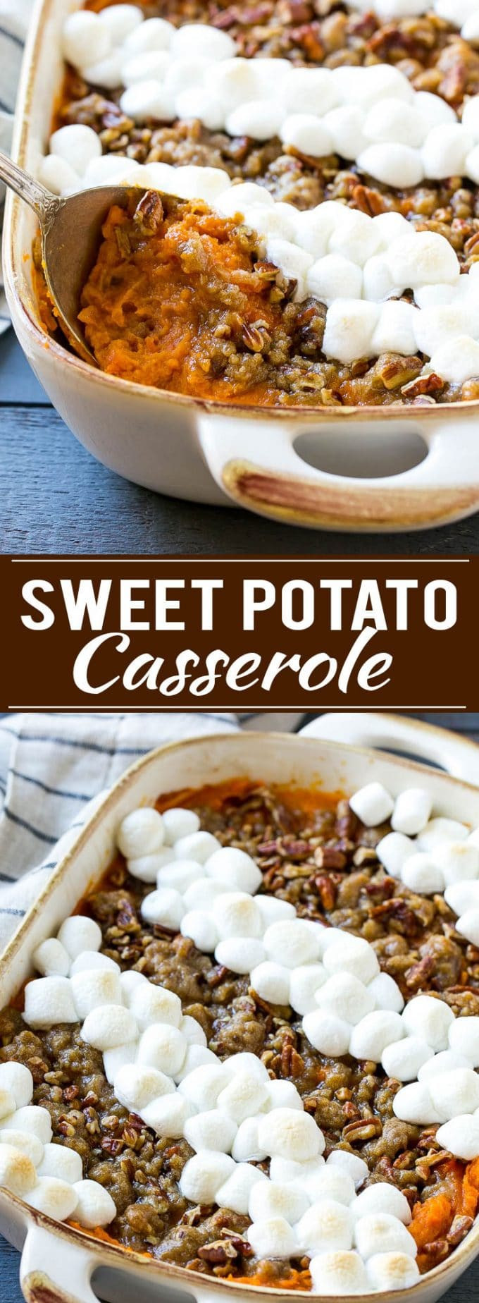 Sweet Potato Casserole With Marshmallow
 Sweet Potato Casserole with Marshmallows Dinner at the Zoo