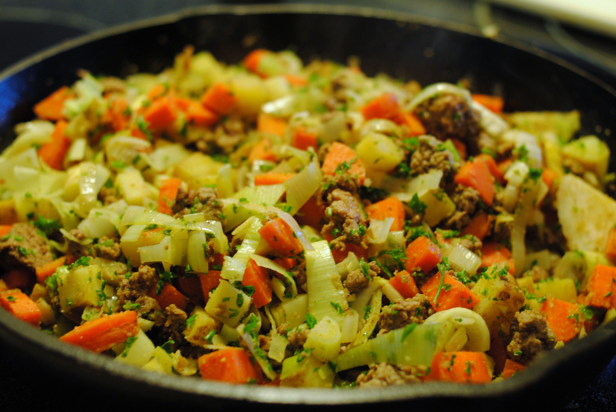 Sweet Potato Hash Paleo
 paleo sweet potato hash with ground beef