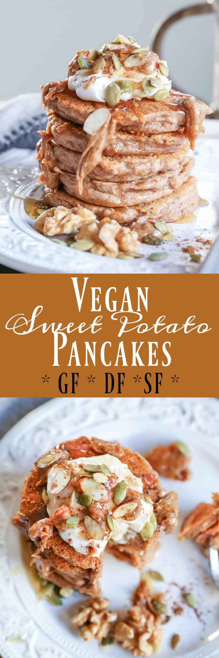 Sweet Potato Pancakes Vegan
 Vegan Sweet Potato Pancakes The Roasted Root