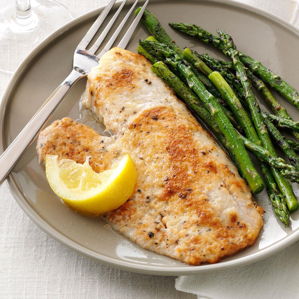 Talapia Side Dishes
 Parmesan Broiled Tilapia Recipe