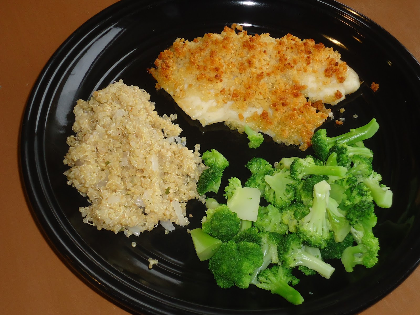Talapia Side Dishes
 Meals With Meredith Garlic Parmesan Tilapia with Quinoa