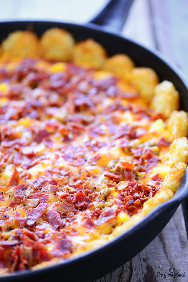 Tater Tot Breakfast Casserole Recipe
 Tater Tot Breakfast Pizza with Video The Gunny Sack