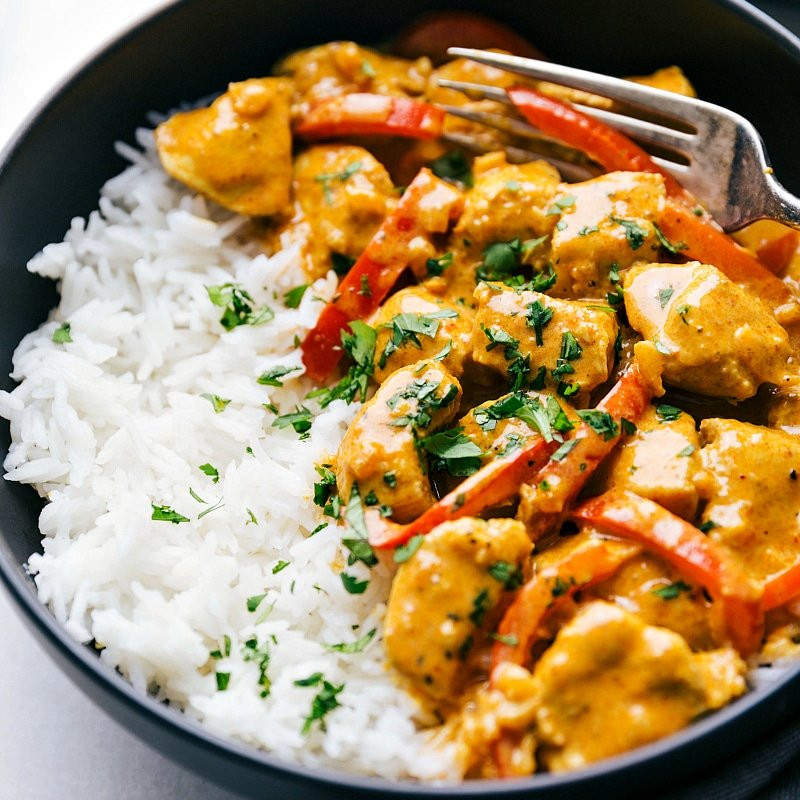 Thai Chicken Curry Recipes With Coconut Milk
 Coconut Curry Chicken 30 Minutes 
