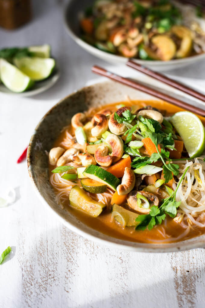 Thai Curry Noodles Recipe
 Thai Red Curry Noodles Khao Soi