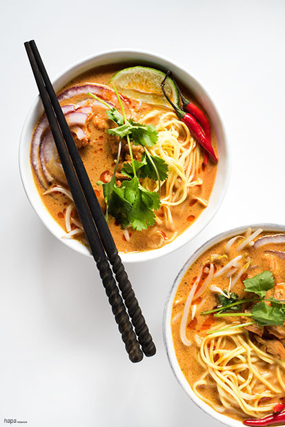 Thai Curry Noodles
 Spicy Thai Curry Noodle Soup