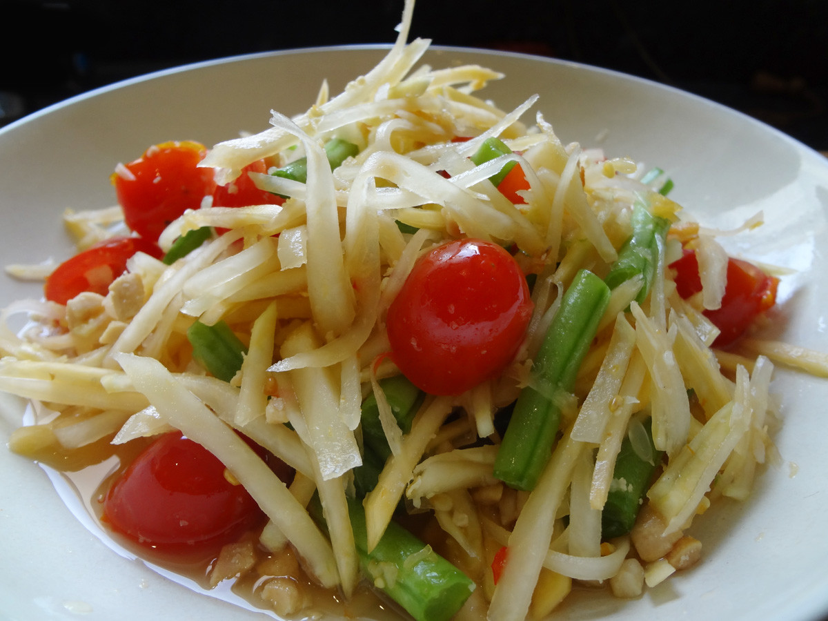 Thai Papaya Salad Recipes Inspirational som Tam Thai Papaya Salad Recipe Maangchi