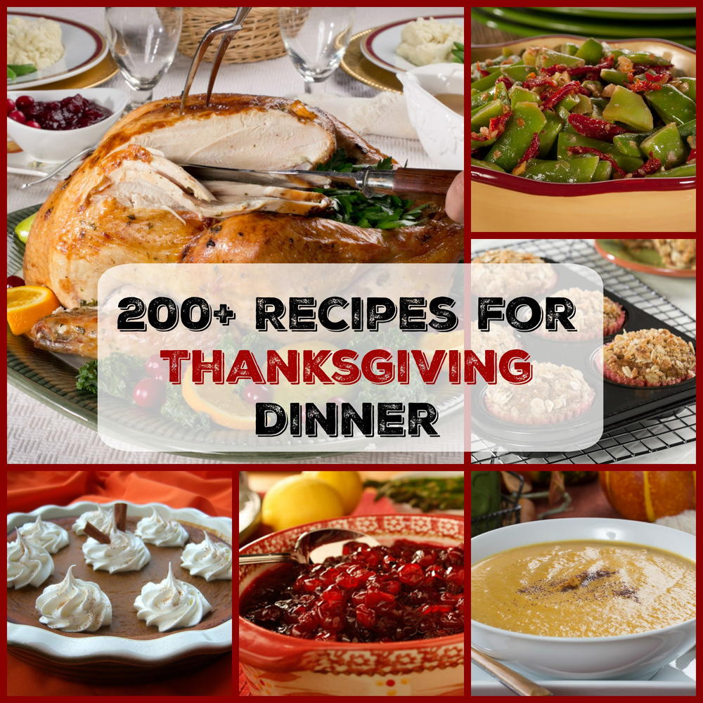Thanksgiving Dinner Menu Ideas
 Easy Thanksgiving Menu 200 Recipes for Thanksgiving