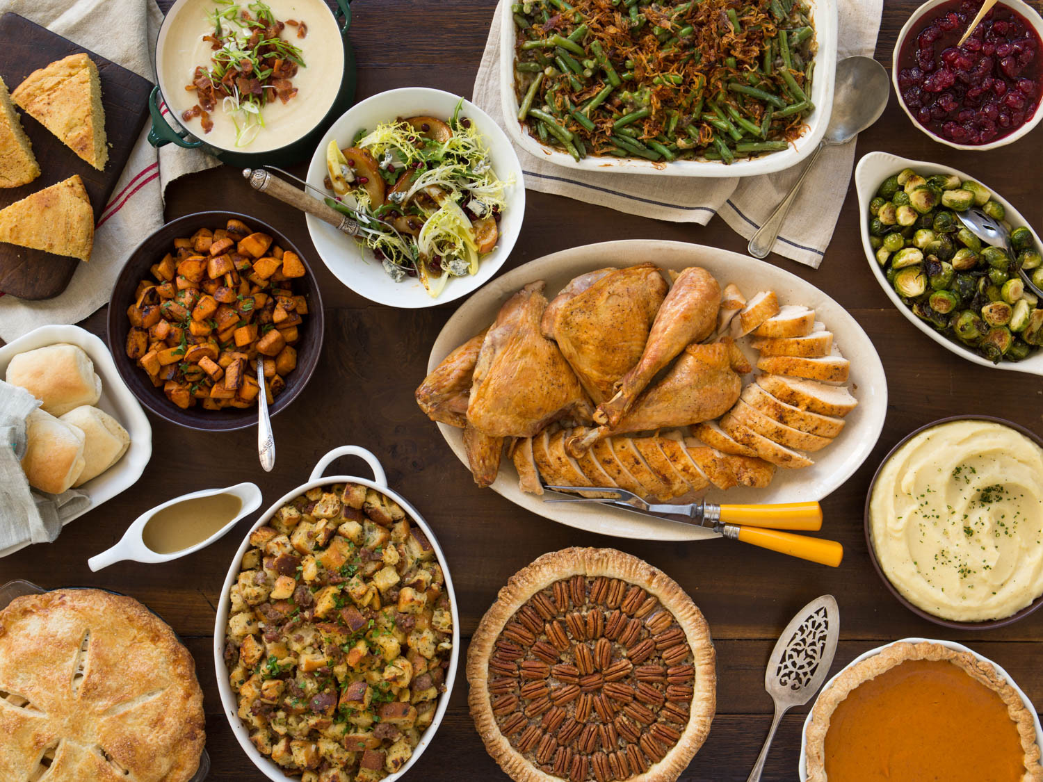 Thanksgiving Dinner Menu Ideas
 A Classic Thanksgiving Menu to Feed a Crowd