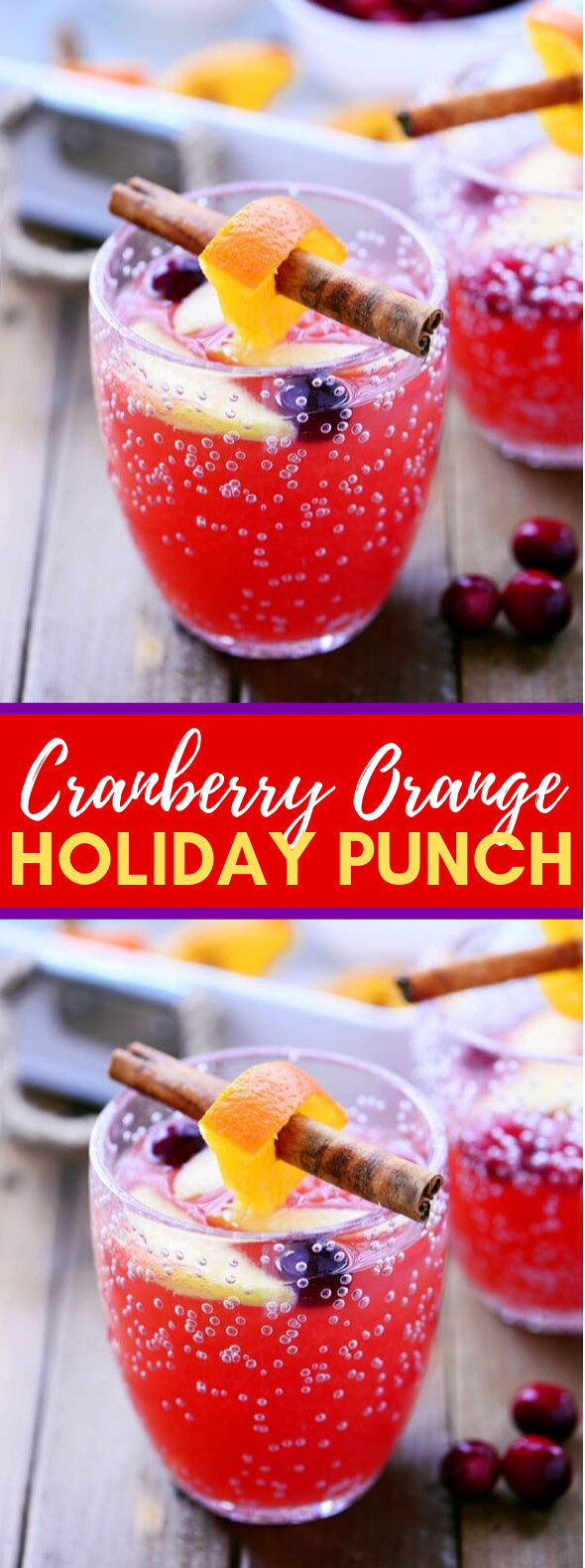 Thanksgiving Holiday Drinks
 Cranberry Orange Holiday Punch drinks thanksgiving