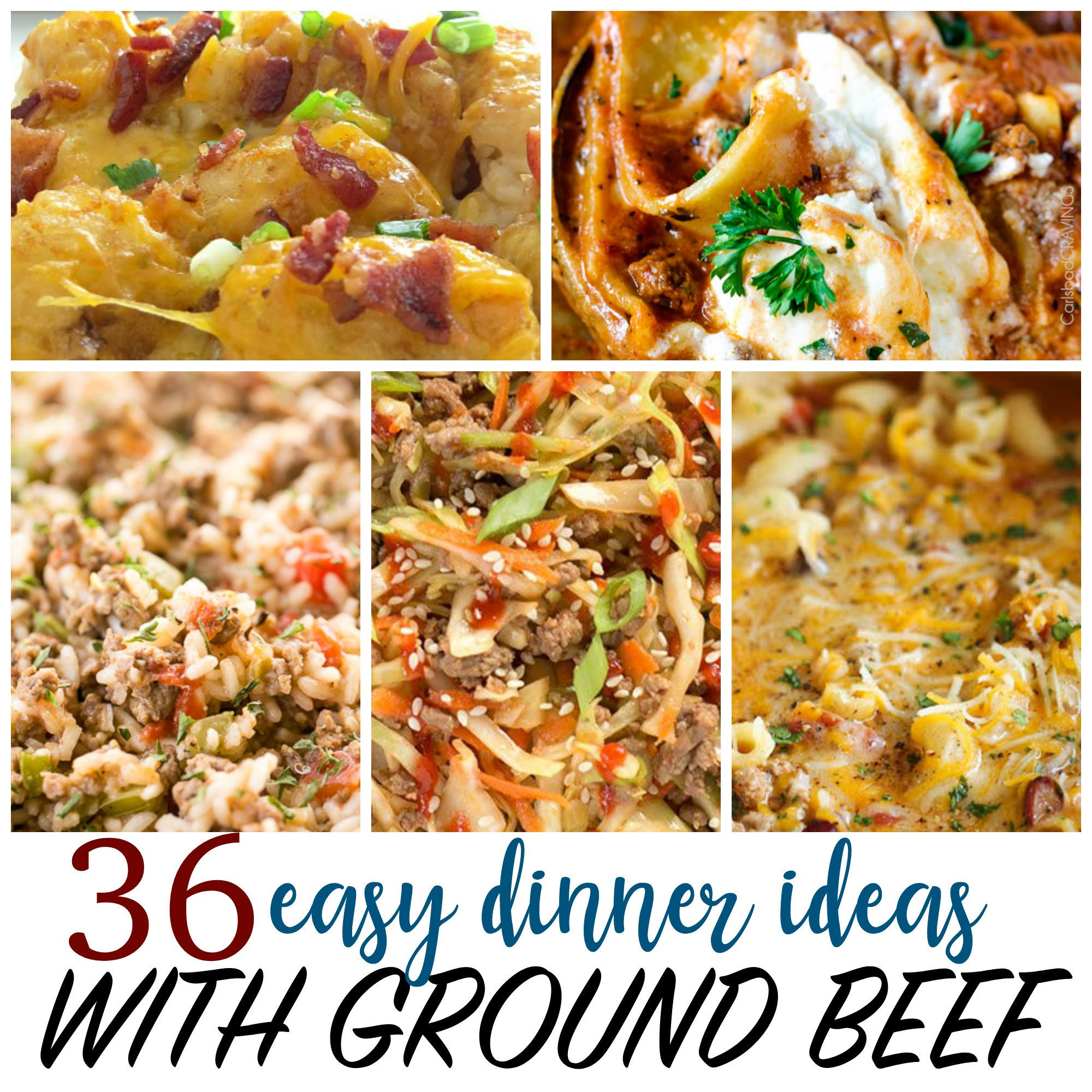 Things To Do With Ground Beef
 Cheap Recipes 36 Things to Make with Ground Beef