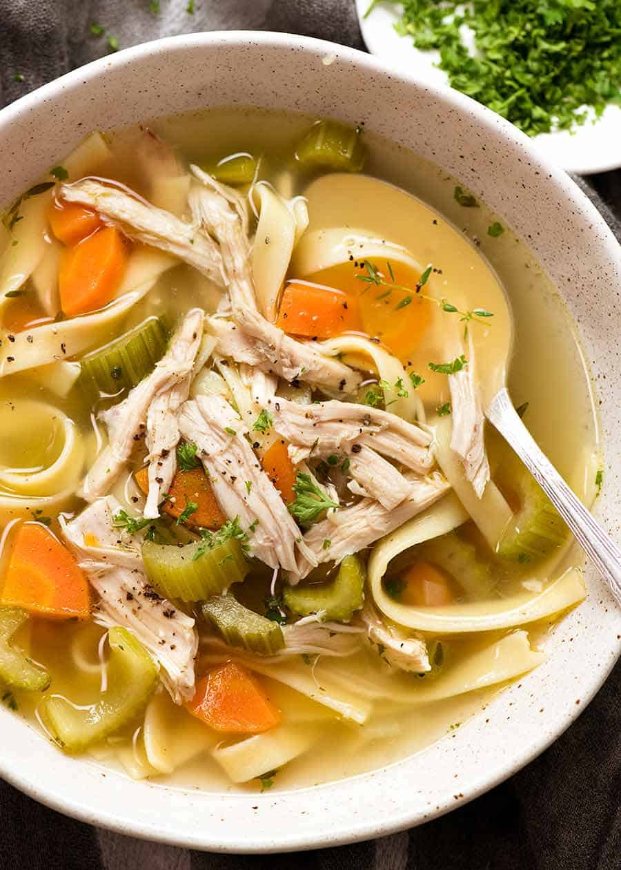 Tofu Chicken Noodle Soup
 Homemade Chicken Noodle Soup from scratch – The