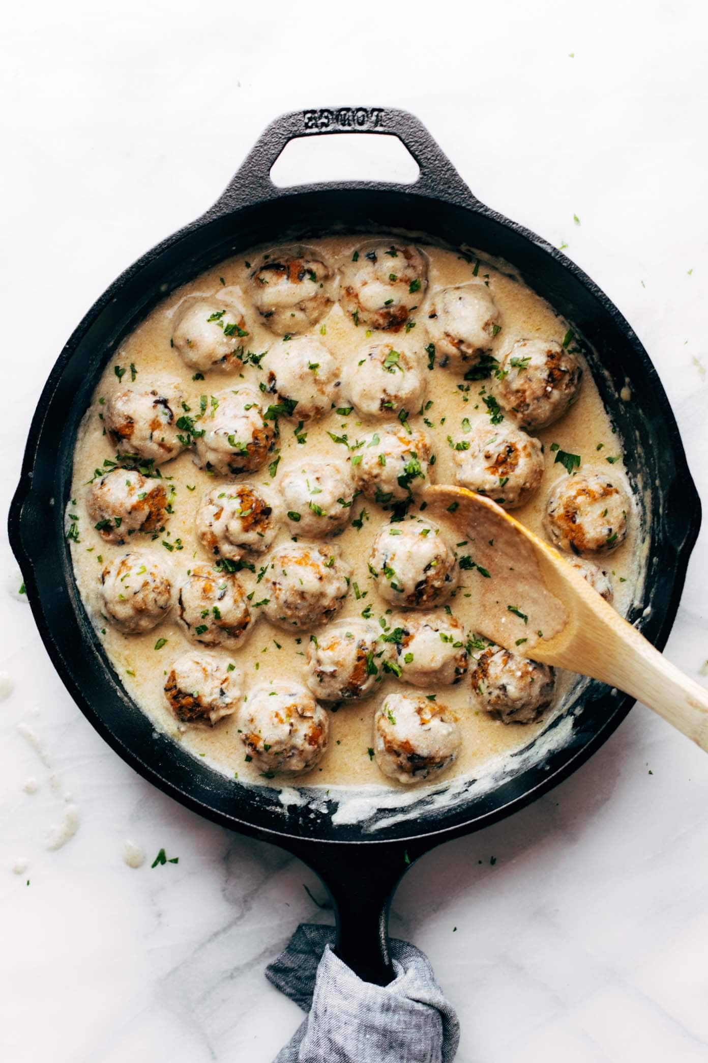 Tofu Meatball Recipes
 Ve arian Swedish Meatballs Recipe Pinch of Yum