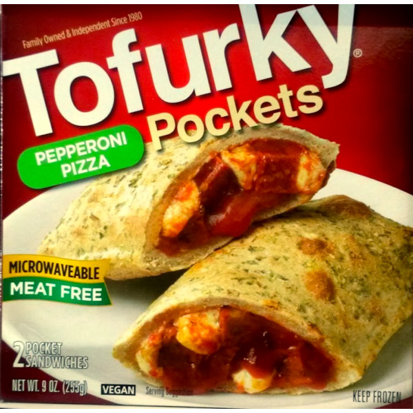 Tofurky Pepperoni Pizza
 Tofurky Pockets Sandwiches Pepperoni Pizza 4 5 oz from