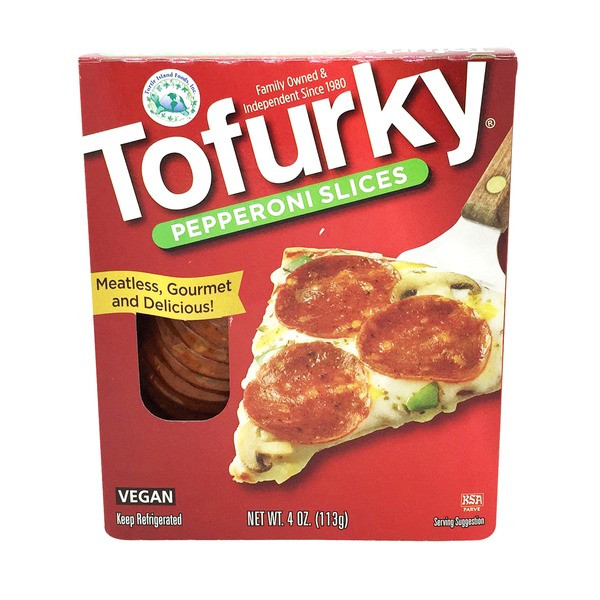 Tofurky Pepperoni Pizza
 Tofurky Pepperoni Slices from Whole Foods Market Instacart
