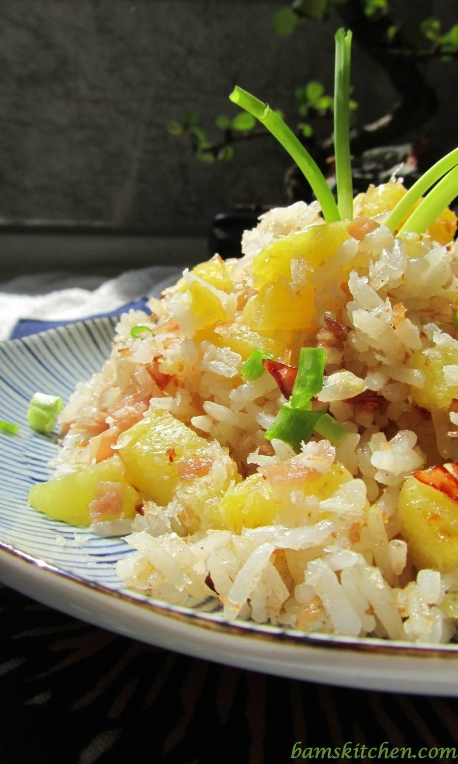 Tropical Side Dishes
 Hawaiian Luau Rice Healthy World Cuisine