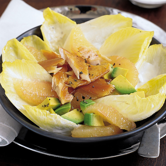 Trout Side Dishes
 Endive and Grapefruit Salad with Smoked Trout Recipe