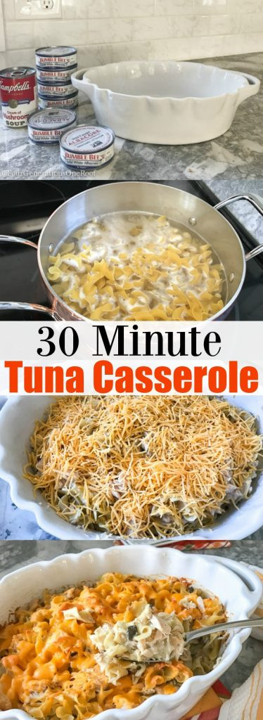 Tuna Casserole Recipe Cream Of Mushroom
 Easy Tuna Casserole Recipe Four Generations e Roof