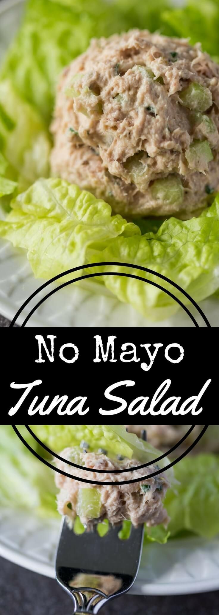 Tuna Fish Recipes Without Mayonnaise
 No Mayo Tuna Salad Recipe