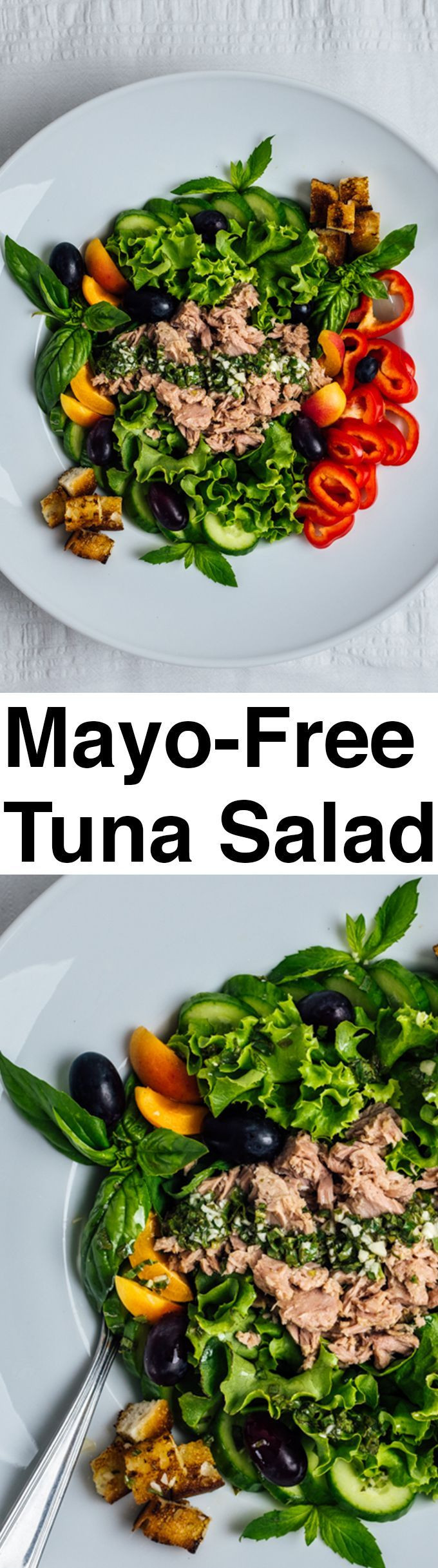 Tuna Sandwiches Without Mayo
 Tuna Salad without Mayo Rezept