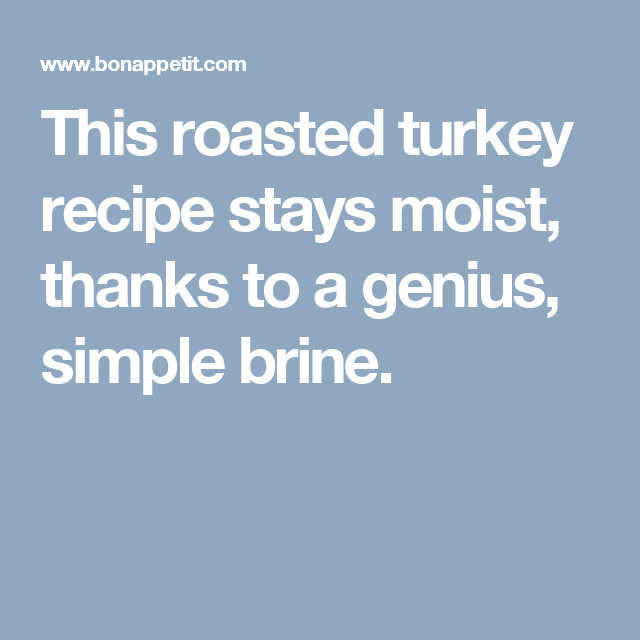 Turkey Brine Recipe Alton Brown
 Alton Brown s Classic Brined and Roasted Turkey