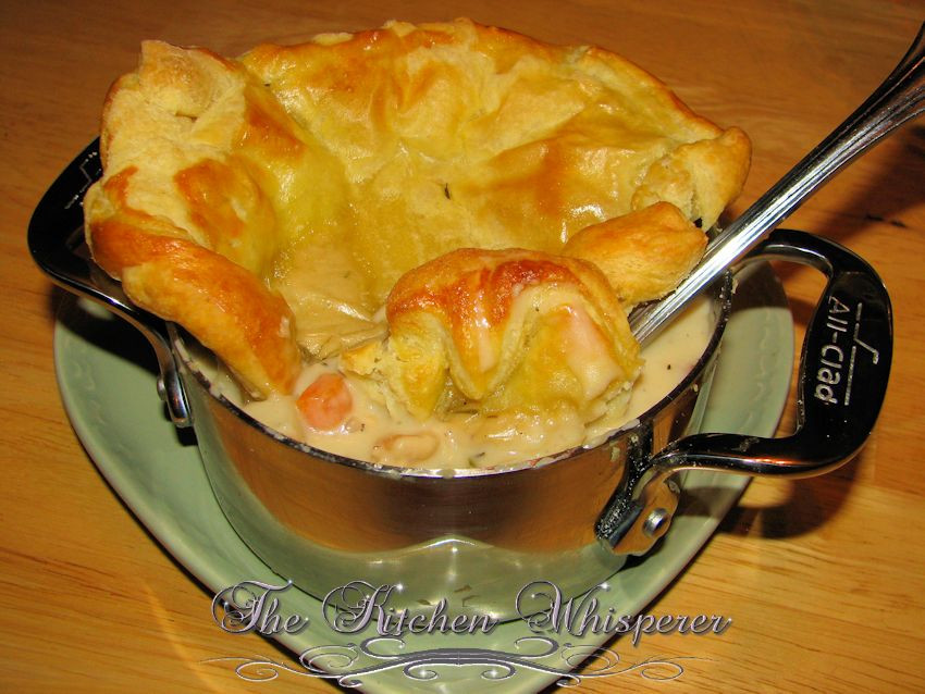 Turkey Pot Pie With Puff Pastry
 Turkey Pot Pie with a Puff Pastry Crust