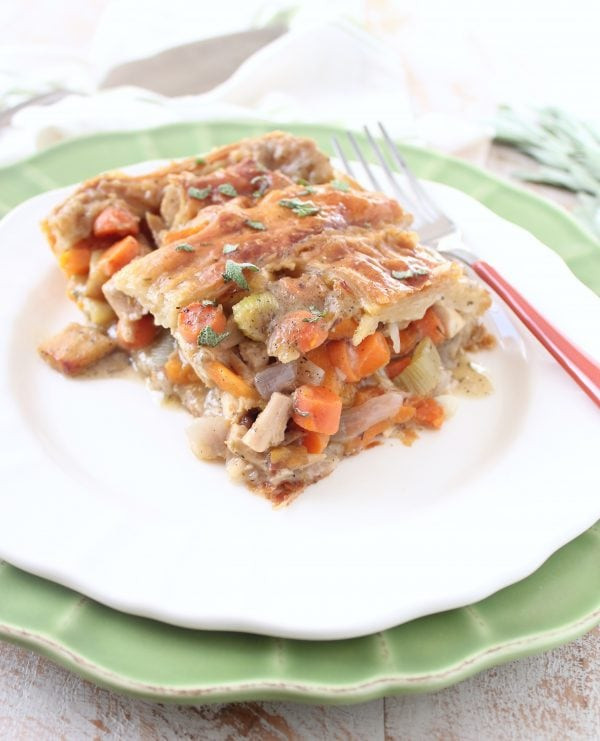 Turkey Pot Pie With Puff Pastry
 Turkey Pot Pie with Puff Pastry Crust WhitneyBond