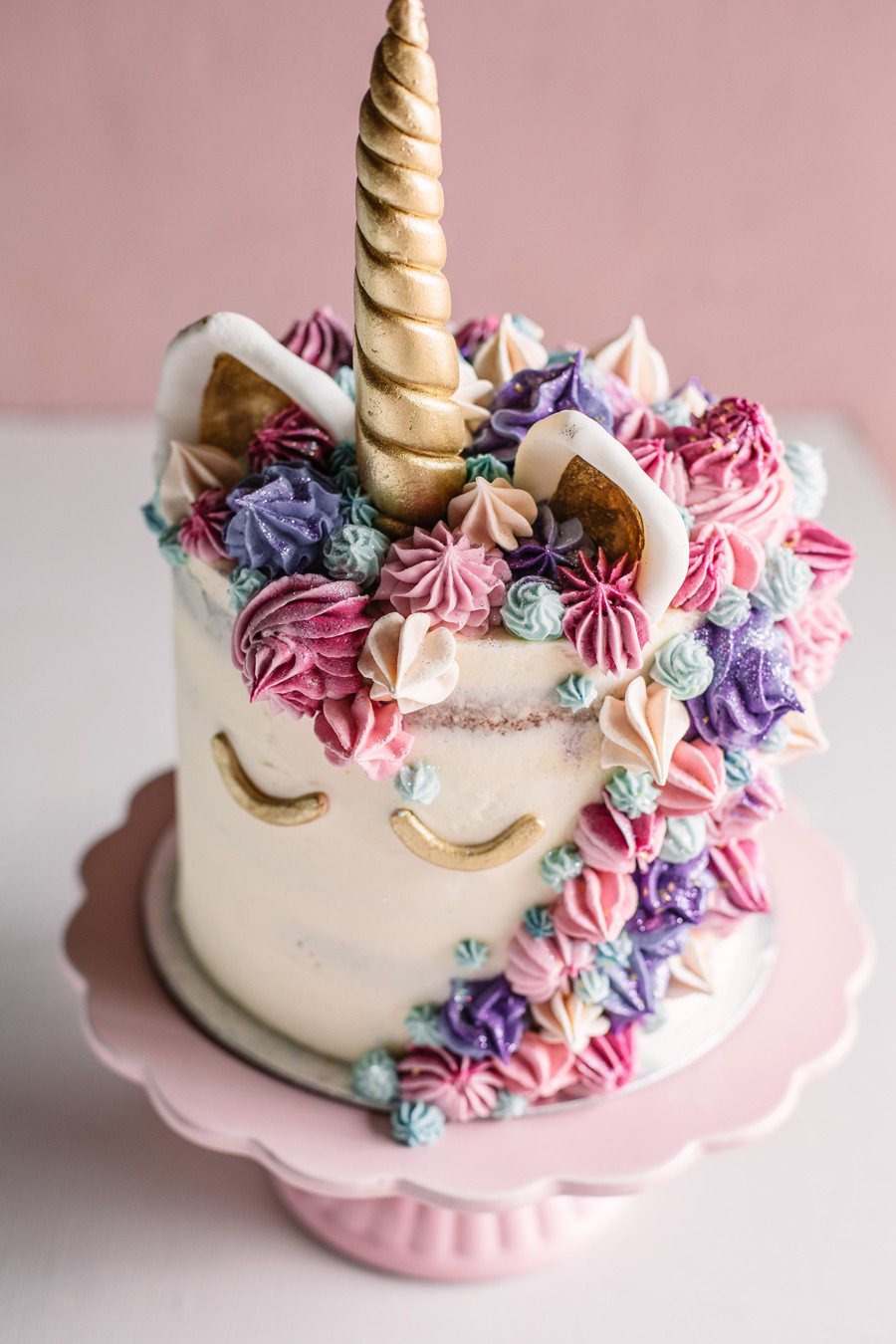 Unicorn Cake Recipe Inspirational How to Make A Unicorn Cake Vanilla Sponge with buttercream