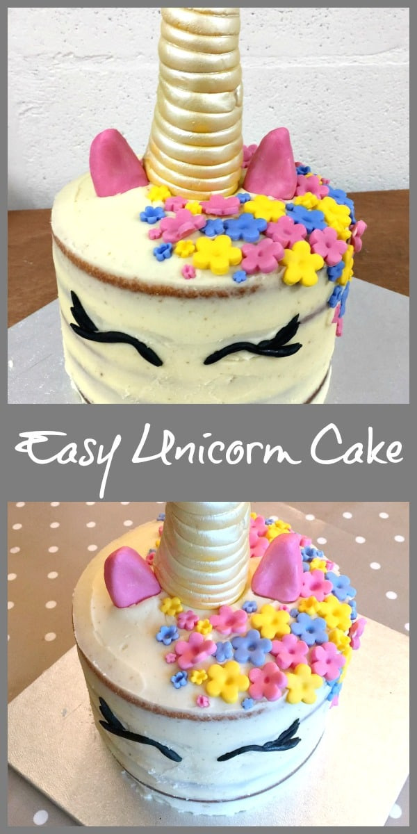 Unicorn Cake Recipe
 Easy Unicorn Cake BakingQueen74
