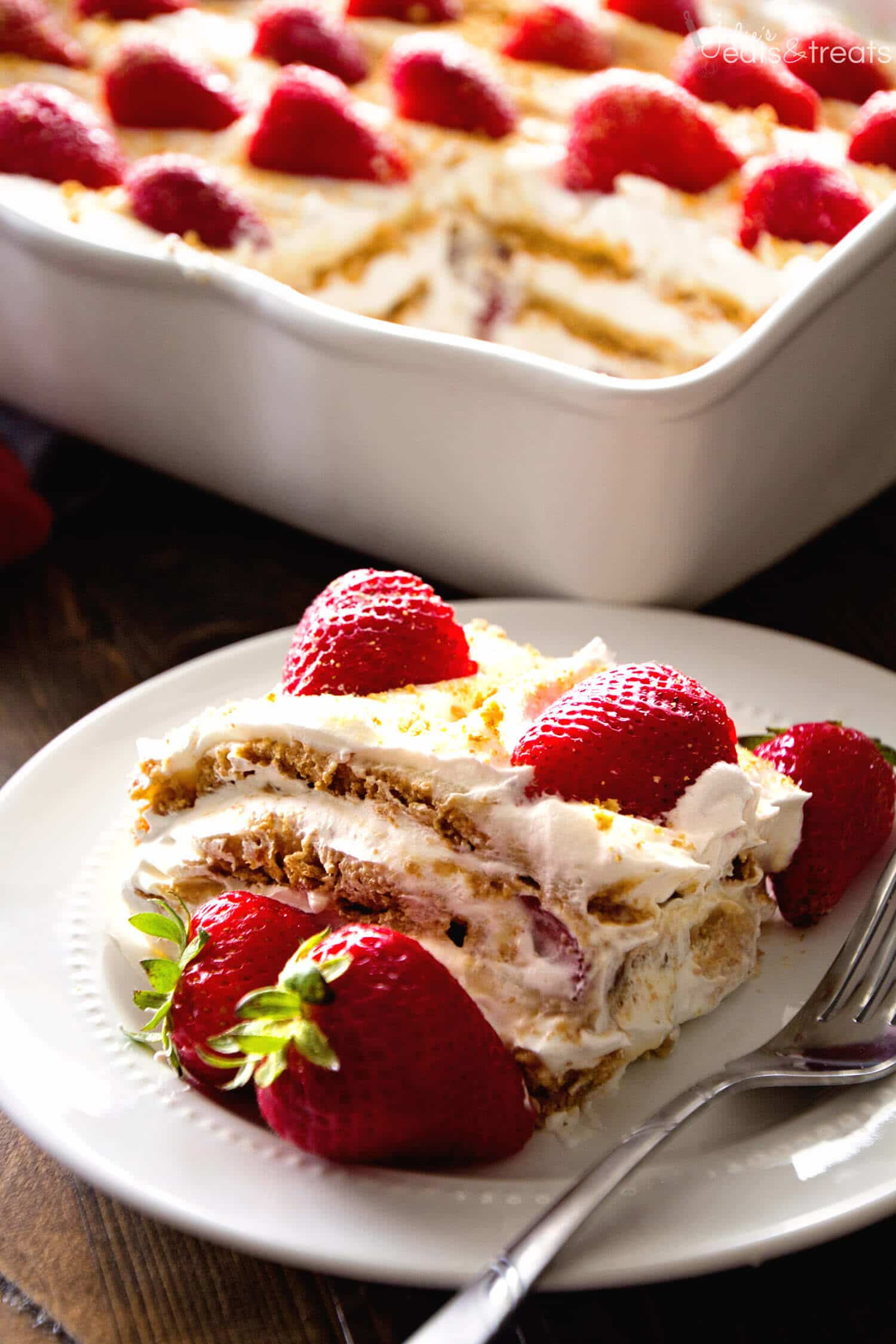 Unique Cake Recipes
 No Bake Strawberry Cheesecake Icebox Cake Recipe Julie s