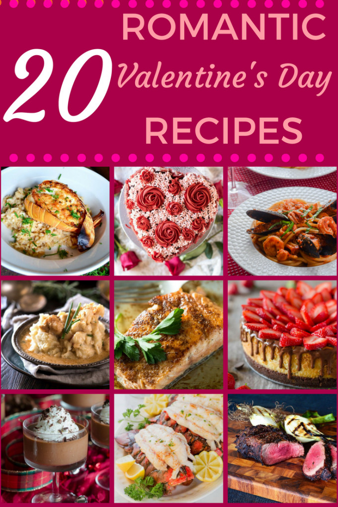 Valentine Day Dinner Ideas
 20 Romantic Valentine s Day Recipes Go Go Go Gourmet
