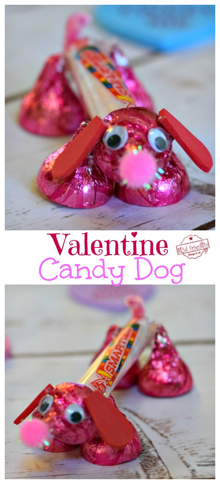 Valentines Day Candy Crafts Unique Make A Valentine S Candy Dog for A Fun Kid S Craft and Treat