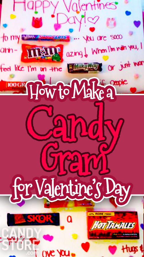Valentines Day Candy Grams
 How to Make Your Own Candy Gram Valentine s Day