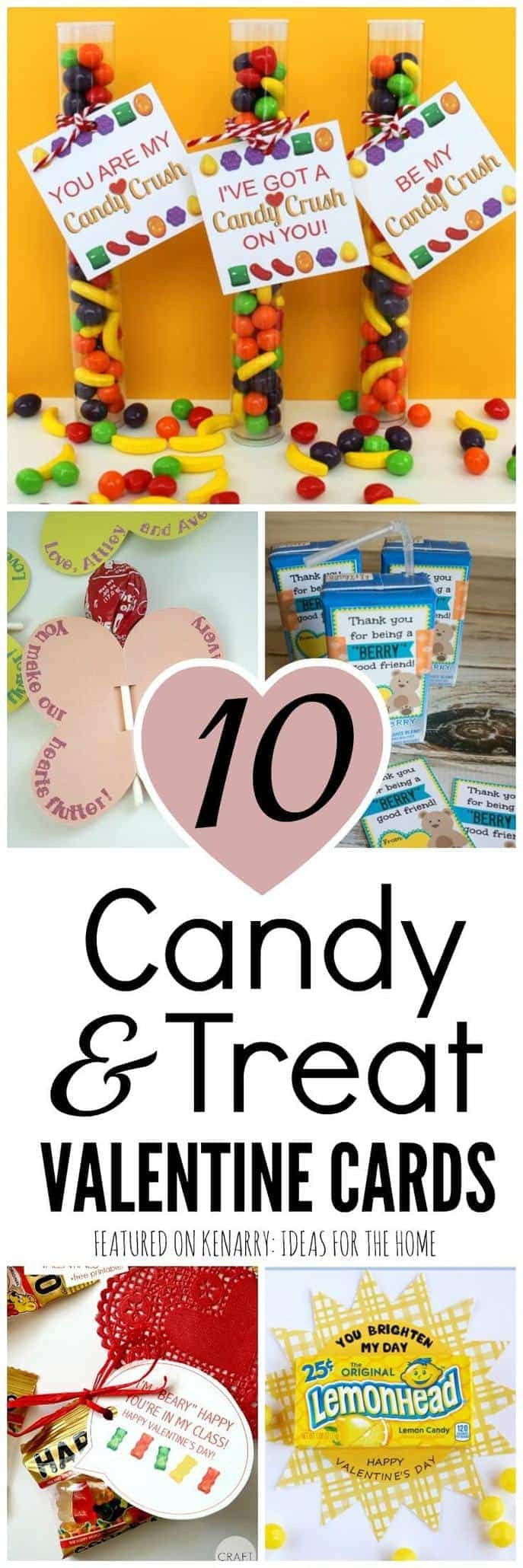 Valentines Day Card With Candy
 Valentine Cards for Kids 10 Candy and Treat Ideas