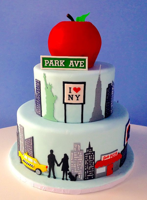 Vegan Birthday Cake Nyc
 New York City themed Cakes