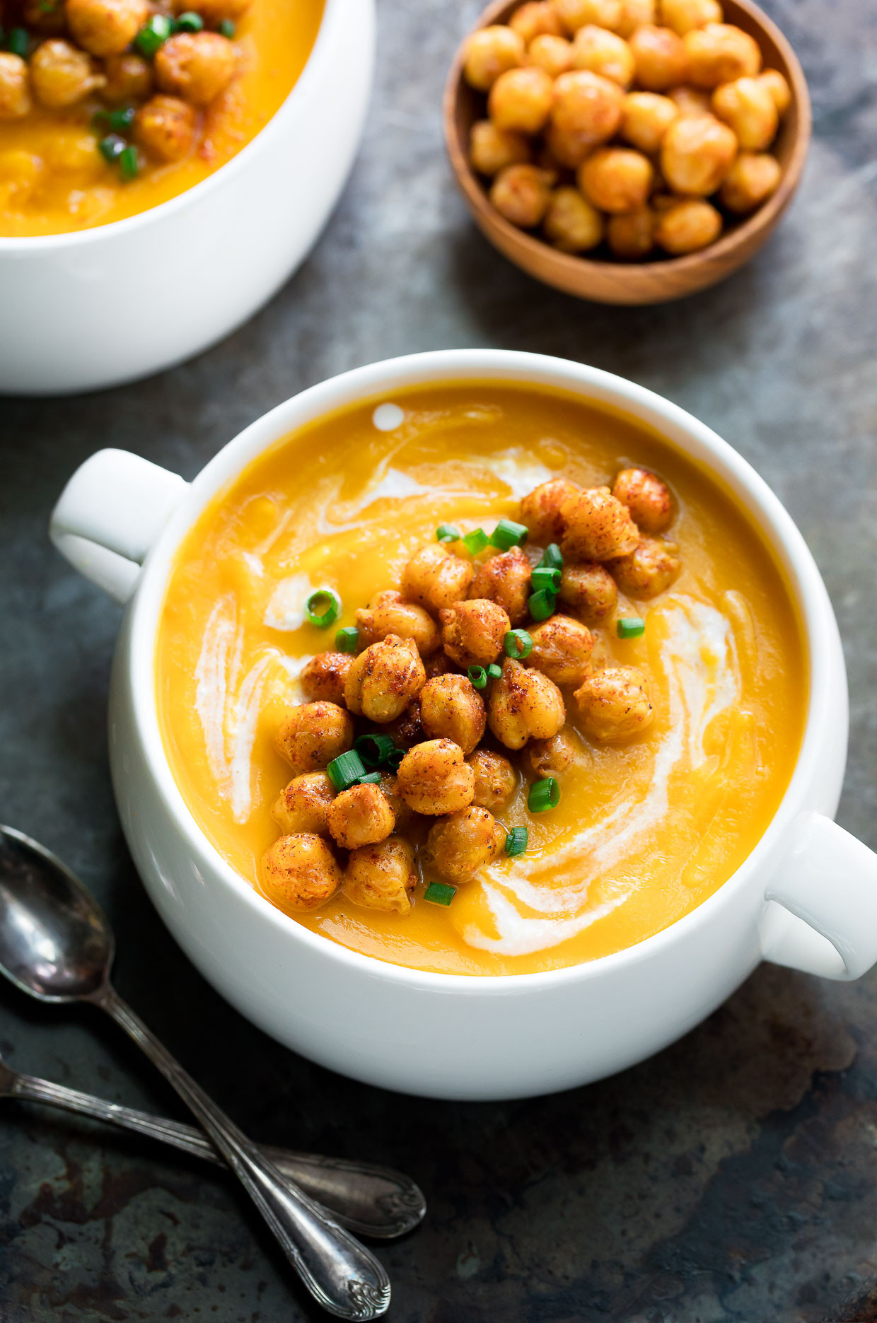 Vegan Butternut Squash Recipes
 Roasted Butternut Squash Soup Peas And Crayons