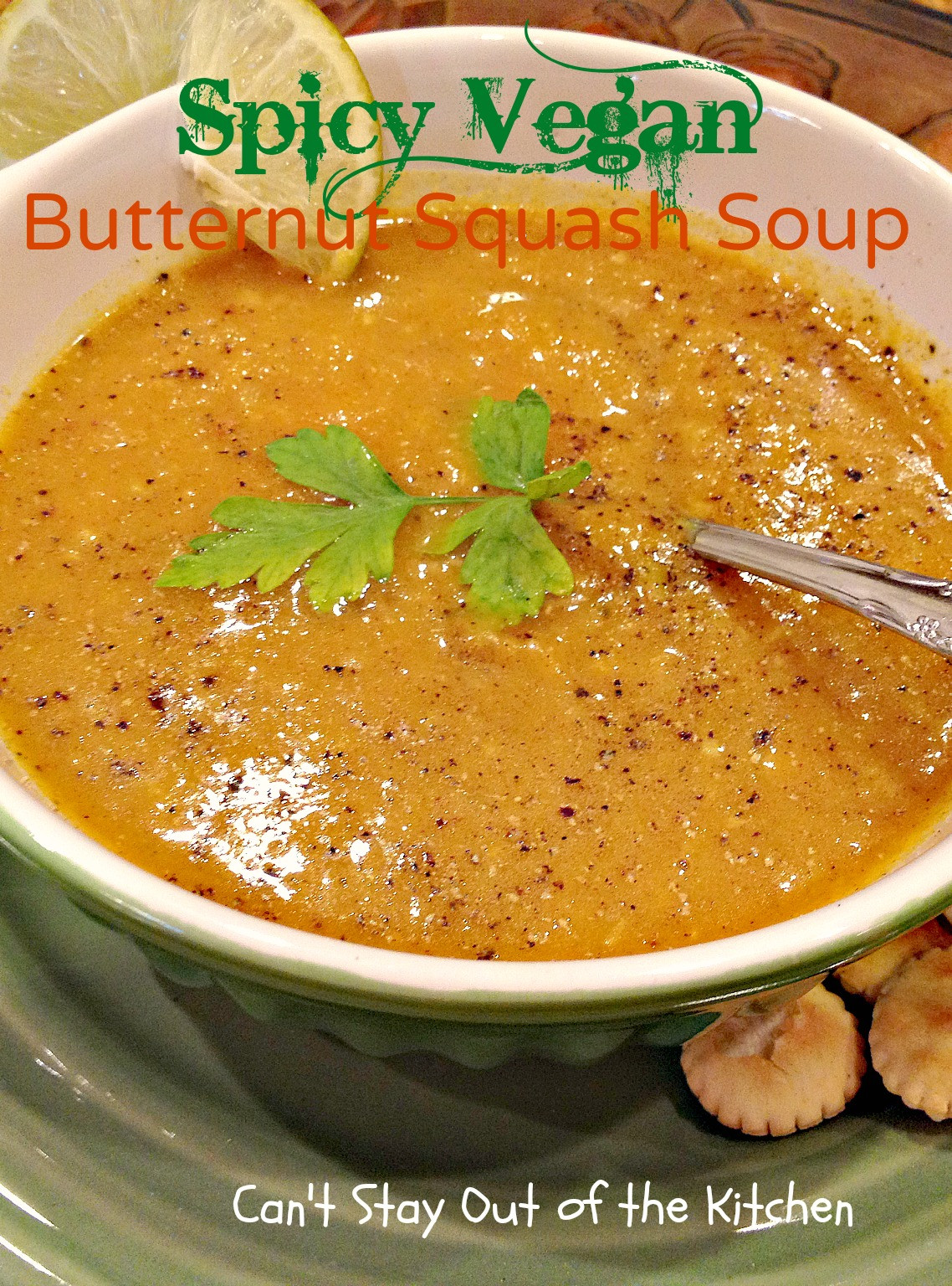 Vegan Butternut Squash Recipes
 Vegan Pumpkin Soup with Leeks Pears and Apples Can t
