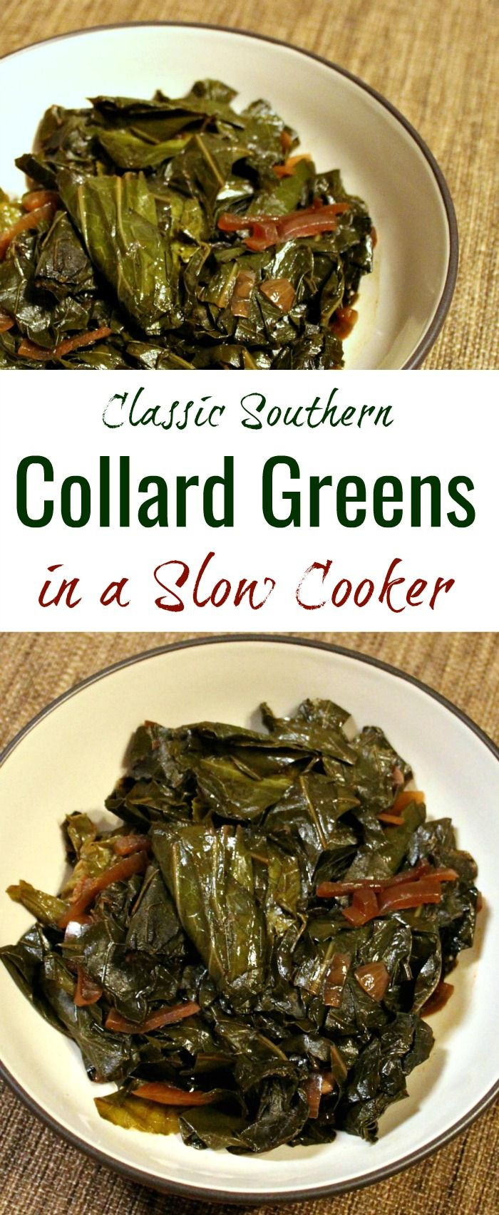 Vegan Collard Greens Recipes
 Southern collard greens in a slow cooker a vegan recipe