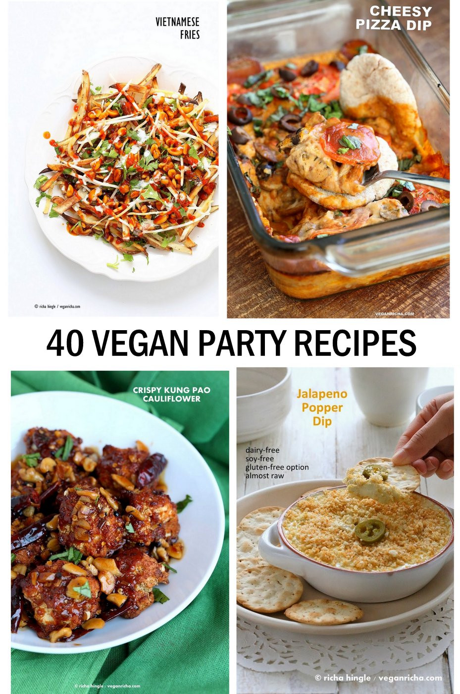 Vegan Dinner Party Menus
 40 Vegan Party Food Recipes Vegan Richa