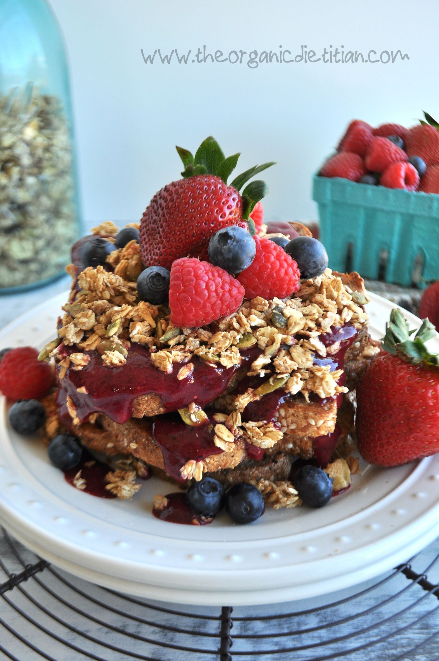 Vegan French Toast
 Vegan French Toast with Berry Maple Syrup The Organic