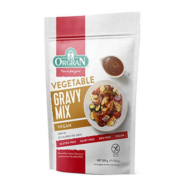 Vegan Gravy Mix
 Orgran Ve able Gravy Mix 200g