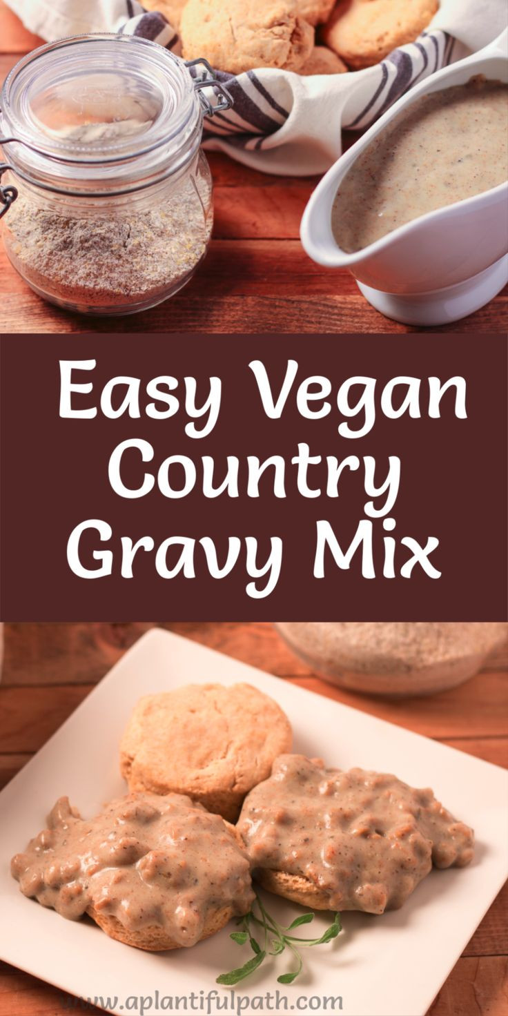 Vegan Gravy Mix
 Vegan Country Gravy Mix Recipe