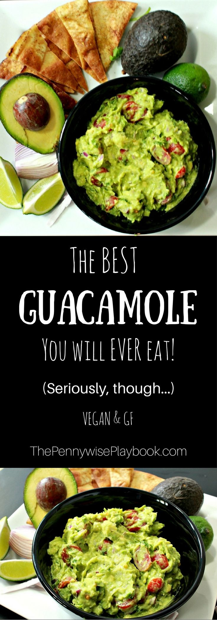 Vegan Guacamole Recipe
 Vegan Guacamole with Cilantro & Lime