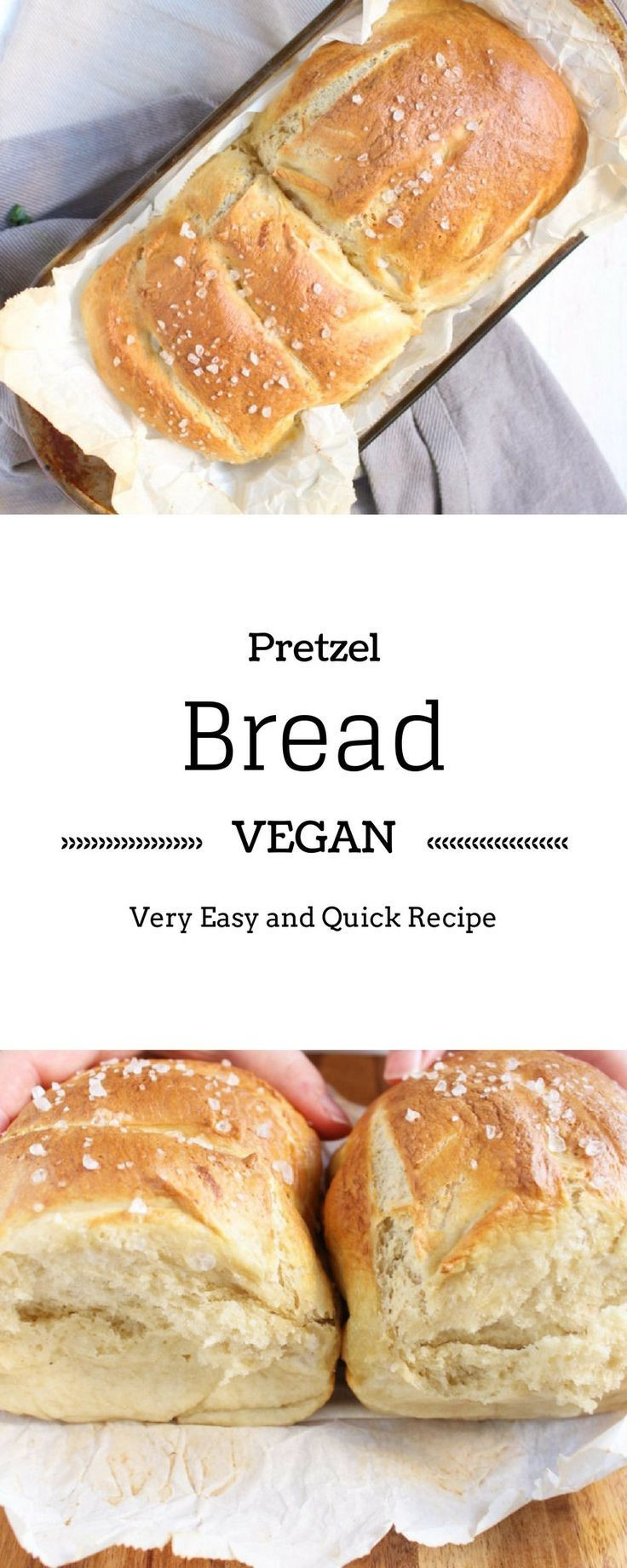 Vegan Pretzels Recipe
 Vegan Pretzel Bread