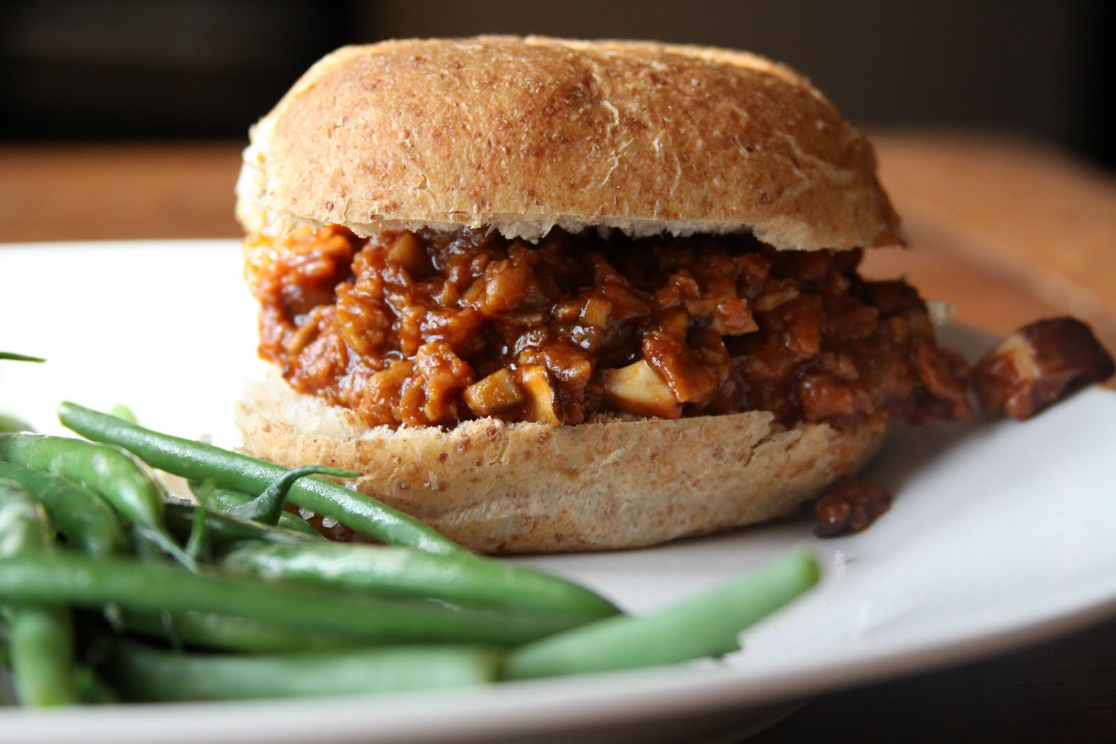 Vegan Sloppy Joes
 Ve arian Sloppy Joes for Two and a Winner Espresso